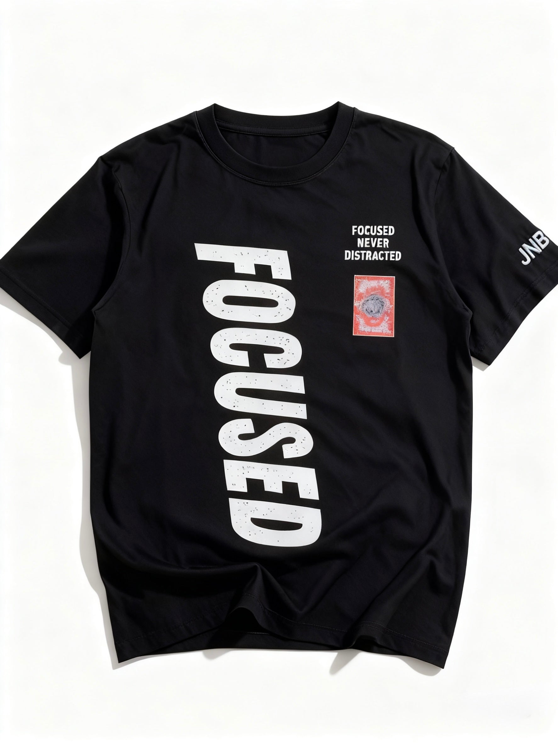 Focused Black T Shirt