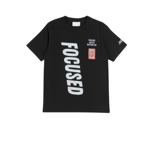Focused Black T Shirt
