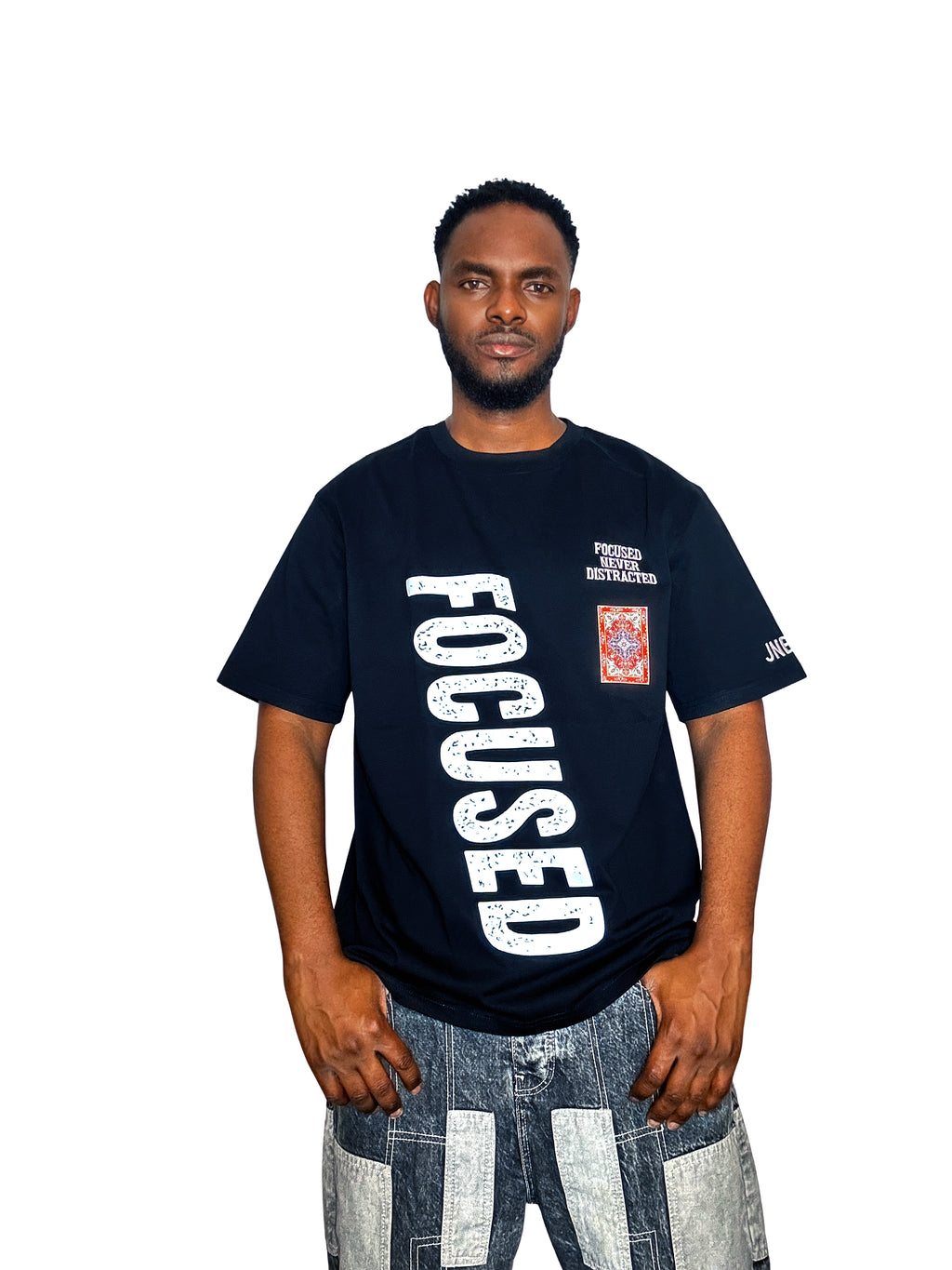Focused Black T Shirt
