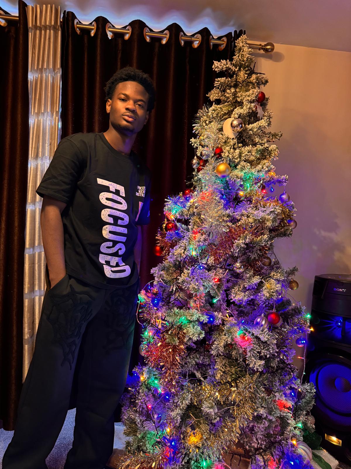 Focused Black T Shirt